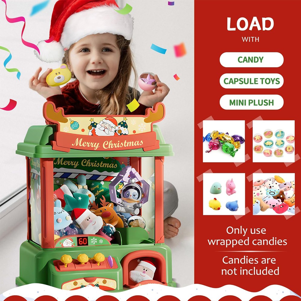 Christmas Claw Machine For Kid - Arcade And Vending recension och pris
