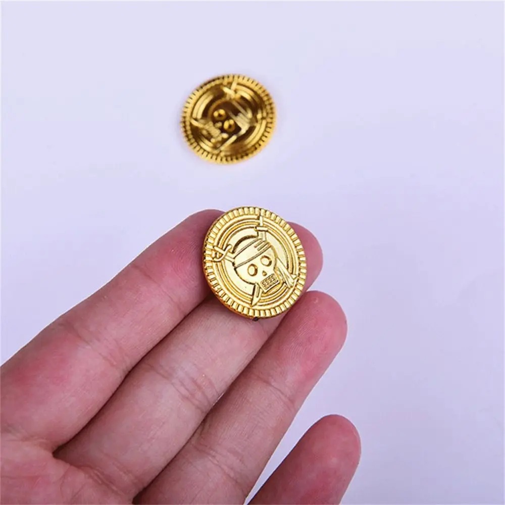 Plastic Pirate Gold Coins Gold - Arcade Game Coin recension och pris