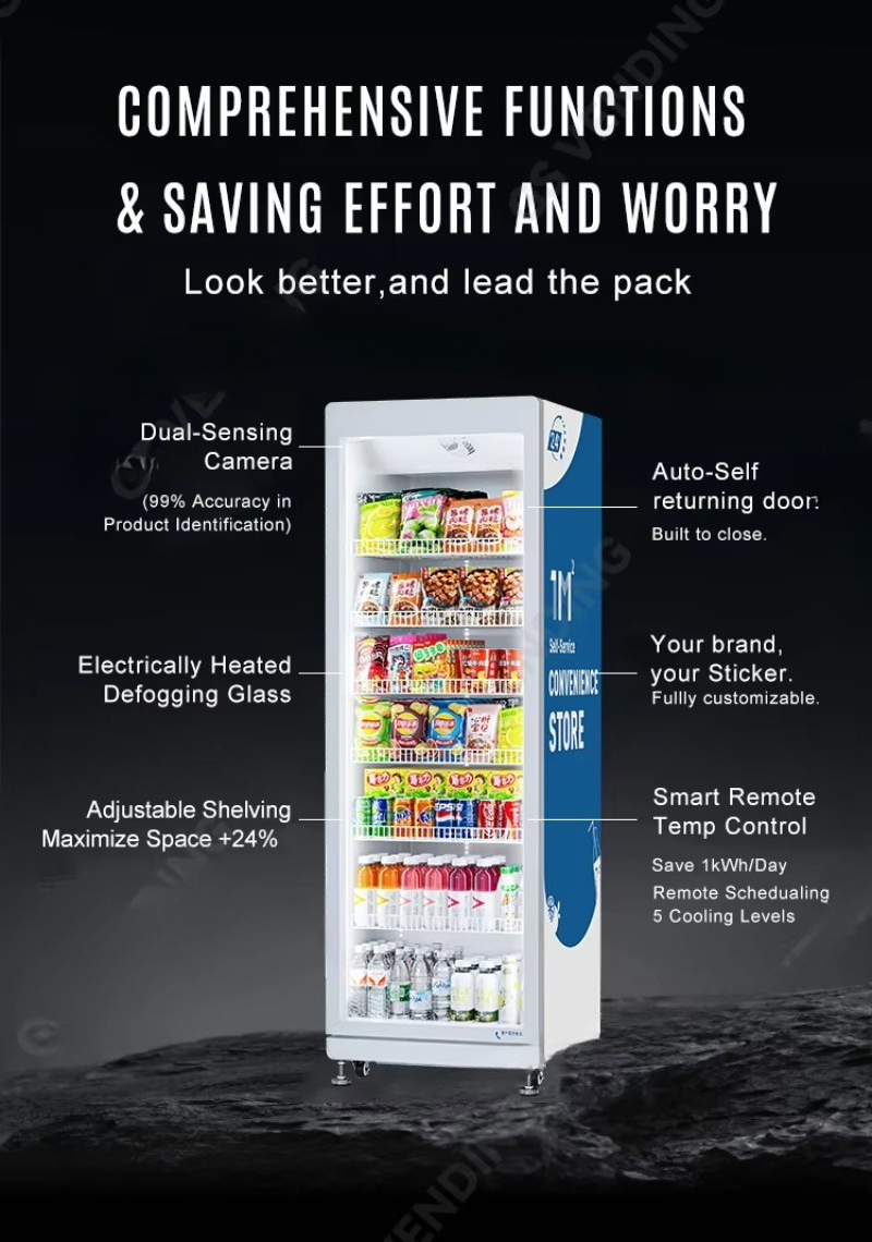 FOODLINE Customized Vending AI - Open Vending Machine recension och pris