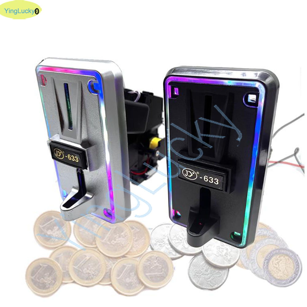 Colorful LED Multi Coin Accept - Arcade Ticket Machine recension och pris