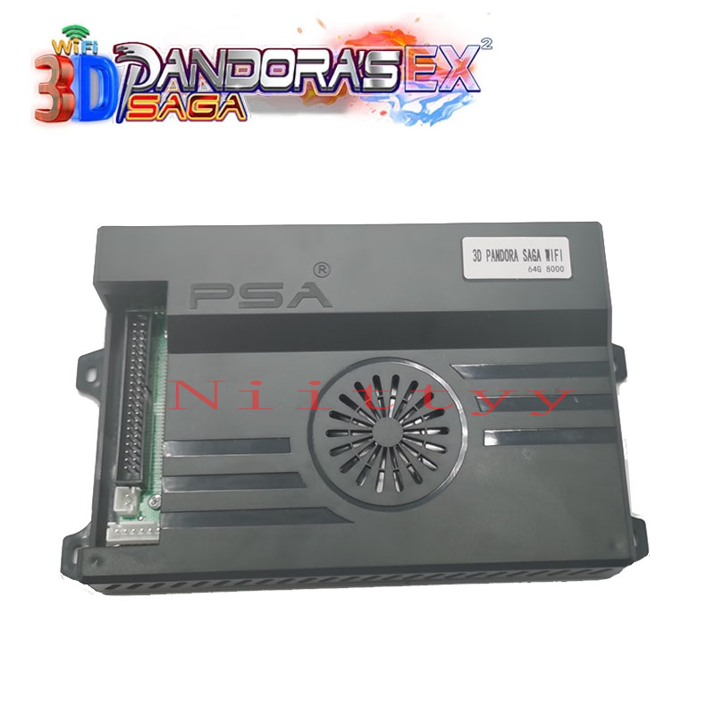 NEW 3D Pandora saga10000 in 1  - Arcade X recension och pris