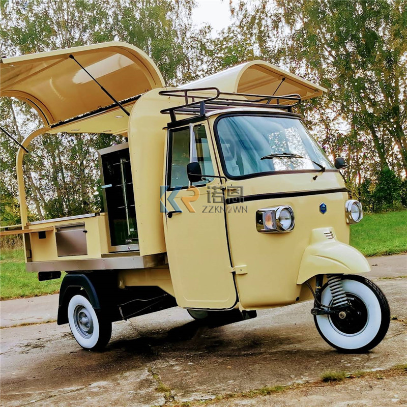 OEM Electric Tricycle Cart Fas - Hot Dog Vending Cart recension och pris