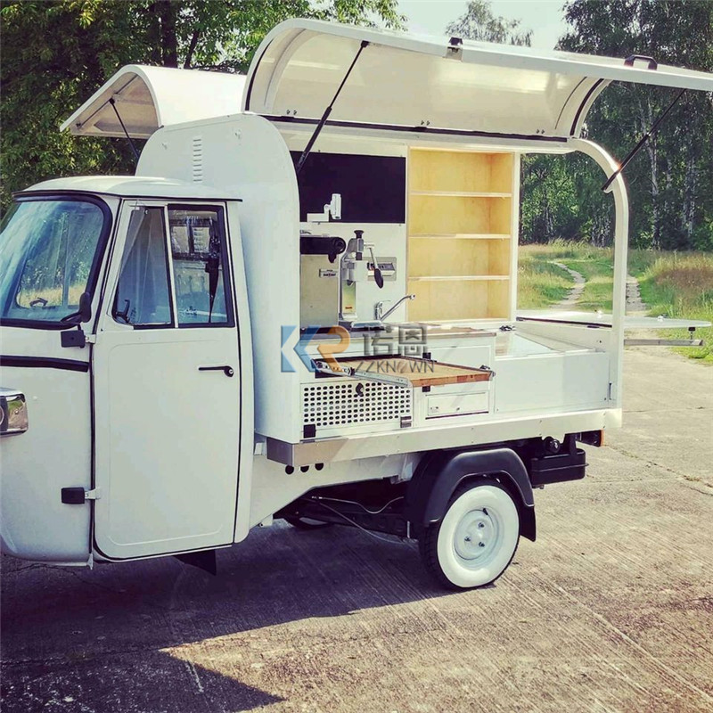 OEM Electric Tricycle Cart Fas - Hot Dog Vending Cart recension och pris