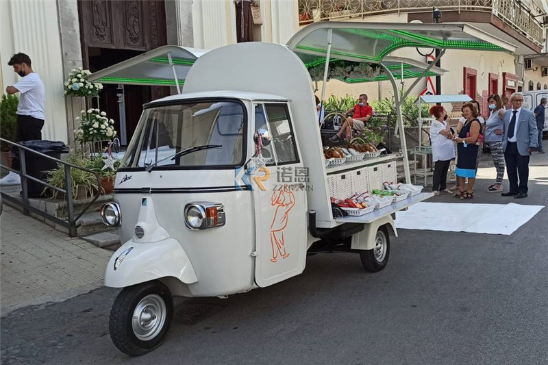 OEM Electric Tricycle Cart Fas - Hot Dog Vending Cart recension och pris
