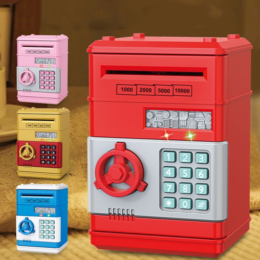 Electronic Piggy Bank Automati - Coin Operated Kiddie Ride recension och pris