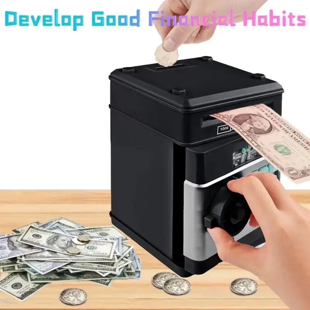 Electronic Piggy Bank Automati - Coin Operated Kiddie Ride recension och pris