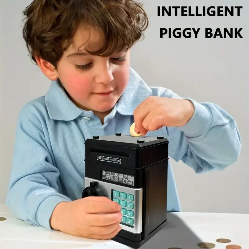 Electronic Piggy Bank Automati - Coin Operated Kiddie Ride recension och pris