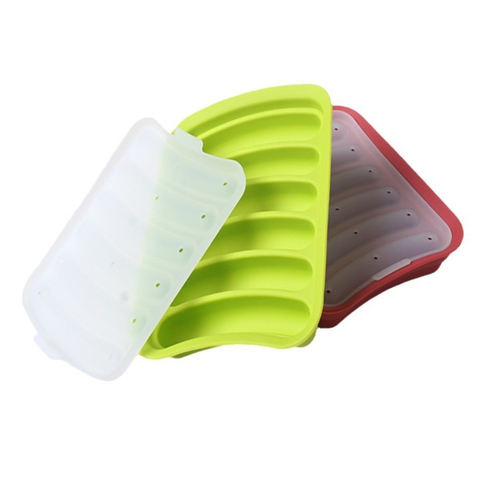 1Pcs Silicone Sausage Mold 6-c - Hot Dog Vending Cart recension och pris