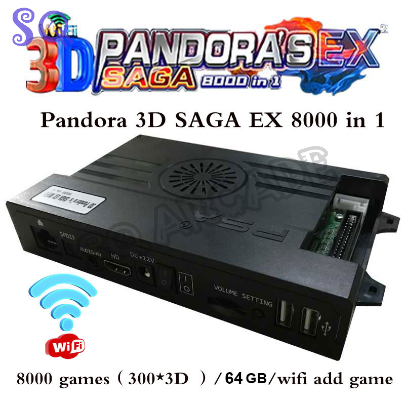 Arcade Pandora Saga Box EX2 80 - Arcade X recension och pris
