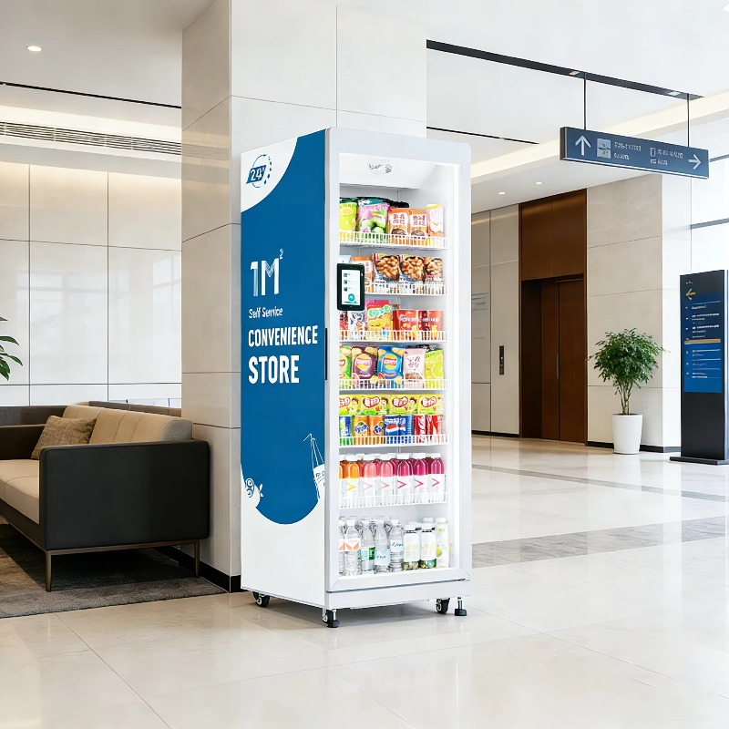 AI-Powered Open Door Combo Ven - Open Vending Machine recension och pris