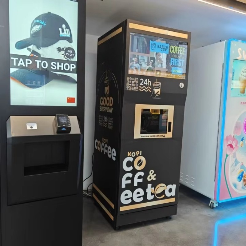 Fully Automatic Small Outdoor  - Vending Machine Qr Code recension och pris