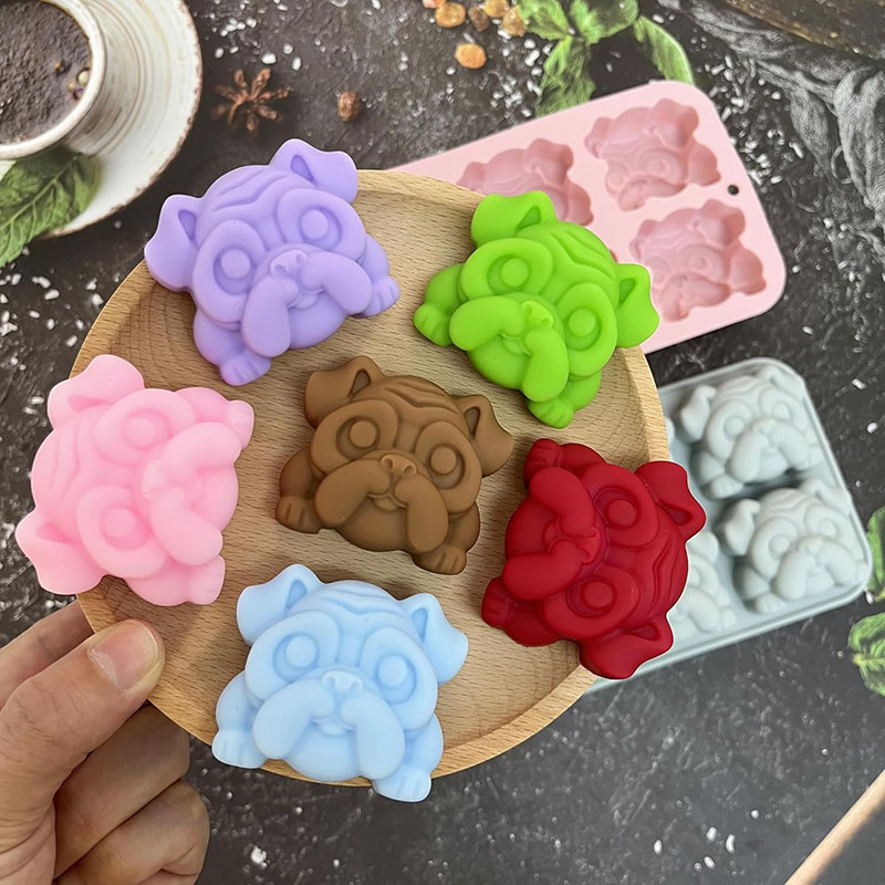 Bulldog Chocolate Silicone Mol - Hot Dog Vending Cart recension och pris