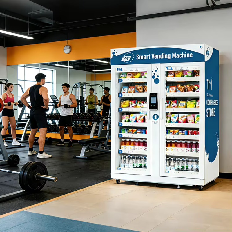 AI Smart Fridge EU/US Cashless - Open Vending Machine recension och pris