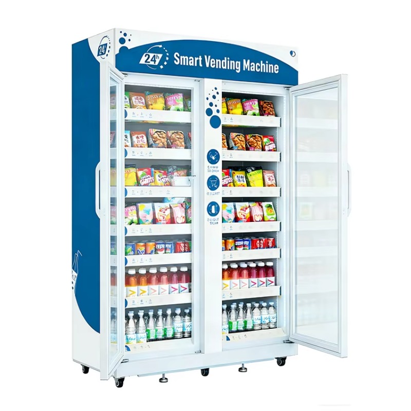 AI Smart Fridge EU/US Cashless - Open Vending Machine recension och pris