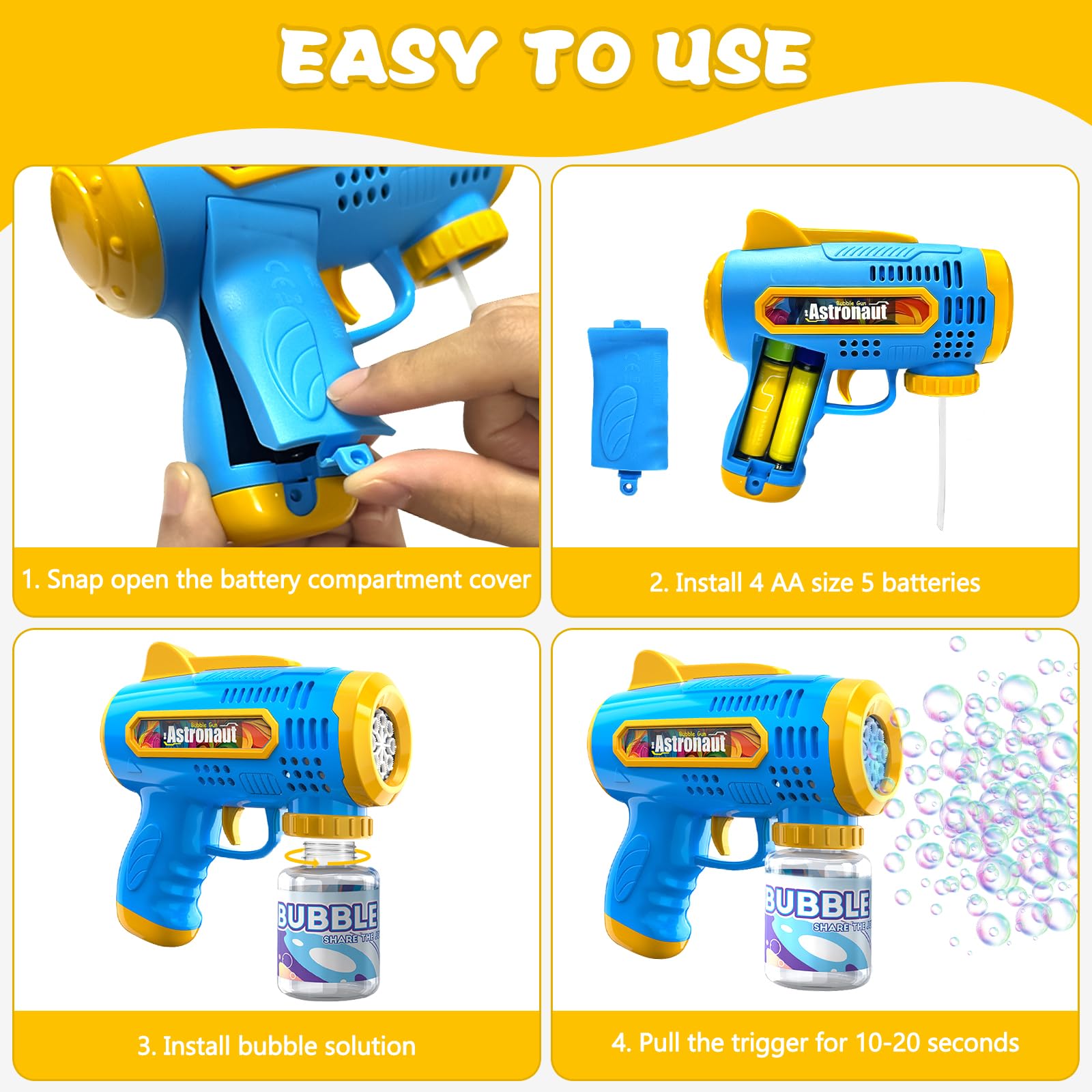Bubble Gun, Automatic Bubble M - Bubble Gum Machine recension och pris