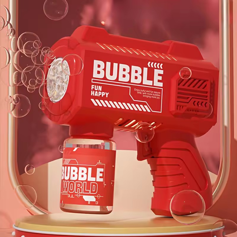 Electric Bubble Gun Soap Autom - Bubble Gum Machine recension och pris