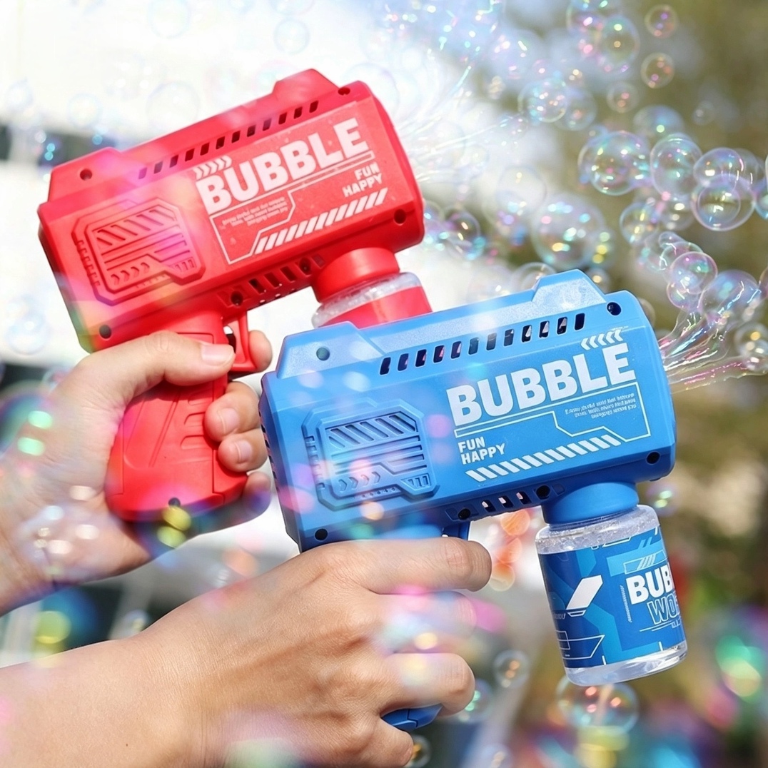 Electric Bubble Gun Soap Autom - Bubble Gum Machine recension och pris