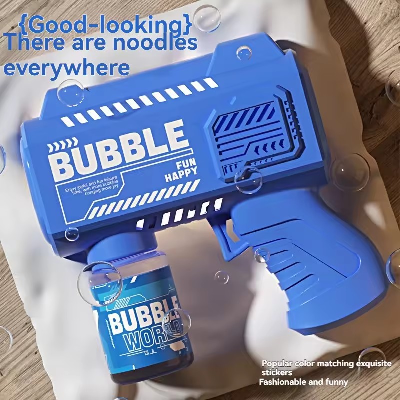 Electric Bubble Gun Soap Autom - Bubble Gum Machine recension och pris