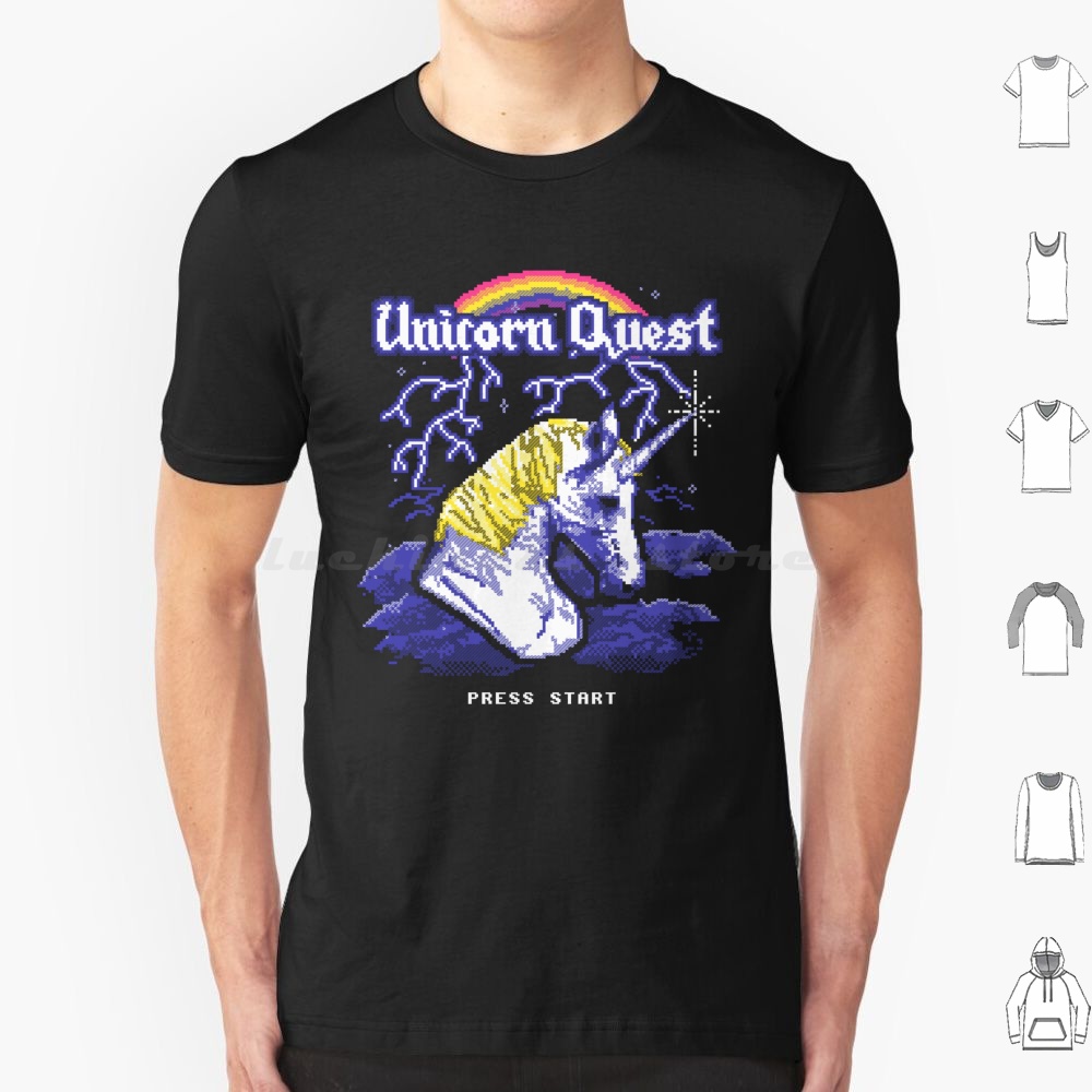 Unicorn Quest T Shirt Big Size - Arcade Quest recension och pris