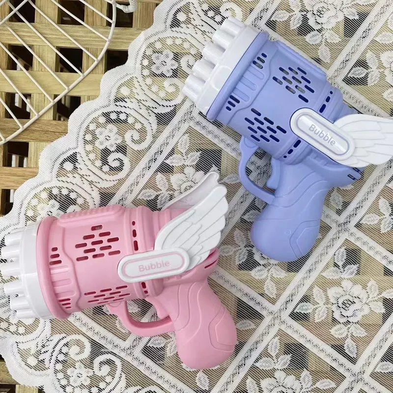 Bubble Gun Kids Toys Rocket 32 - Bubble Gum Machine recension och pris