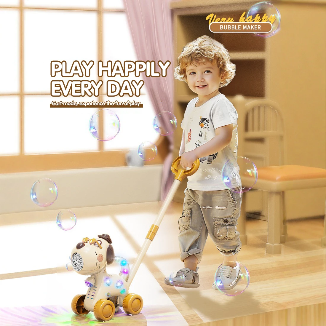 Dog Bubble Walker Toys Outdoor - Bubble Gum Machine recension och pris