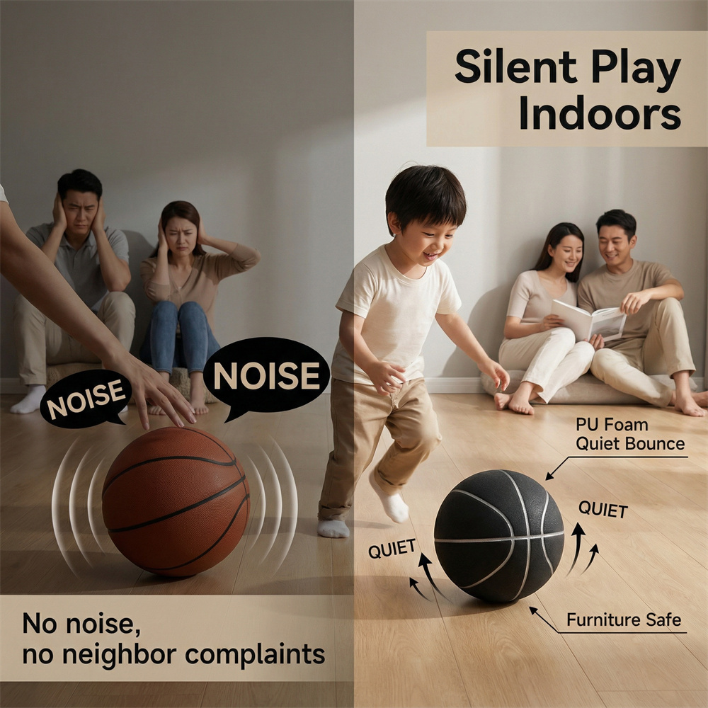 Mute Basketball for Indoor Tra - Basketball Arcade Game recension och pris