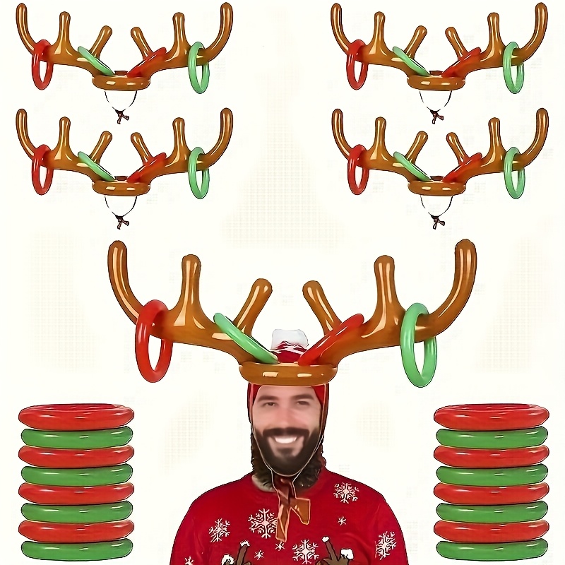 1 Set Inflatable Reindeer Horn - Basketball Arcade Game recension och pris