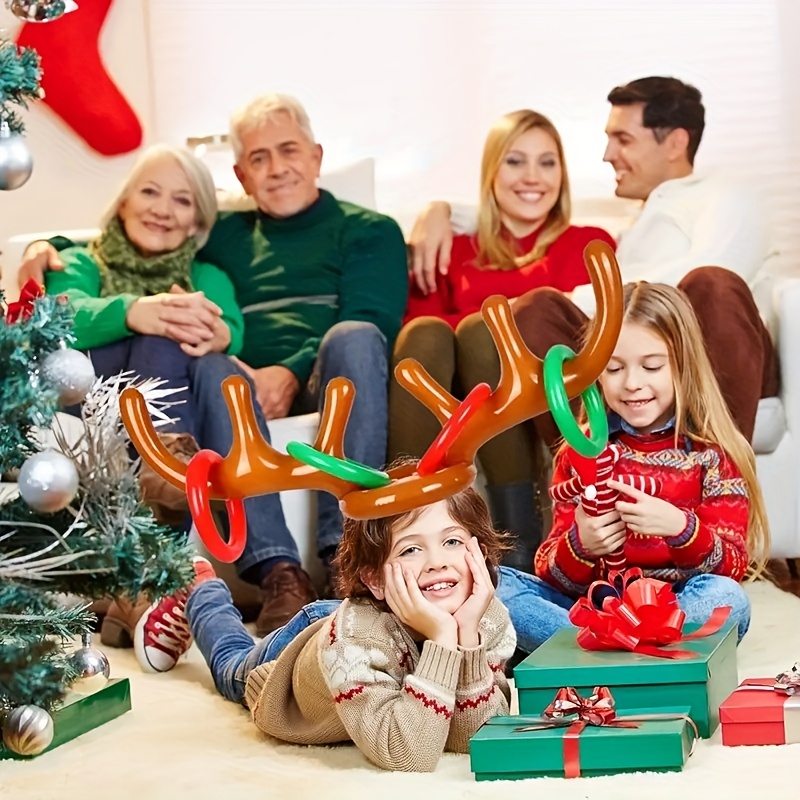 1 Set Inflatable Reindeer Horn - Basketball Arcade Game recension och pris